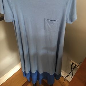 Lularoe dipped Carly dress!